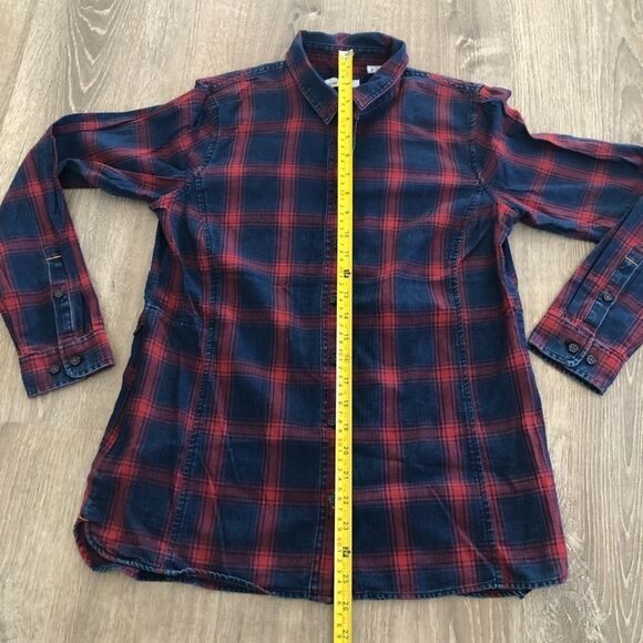 Orvis Womens Long Sleeve Button Up Flannel Shirt Size Small Work Hiking Fishing - Picture 12 of 12